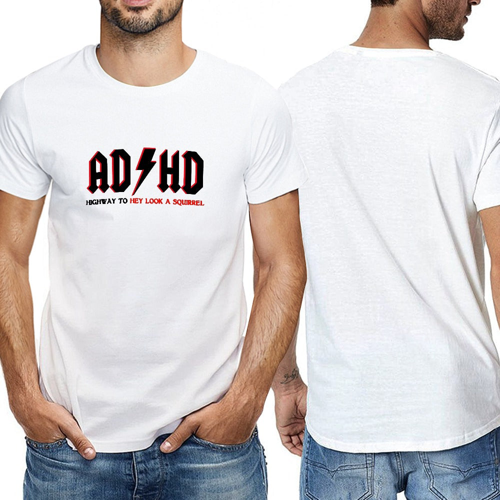 AD/HD T-Shirt - MEN – Highway to “Hey Look, a Squirrel!