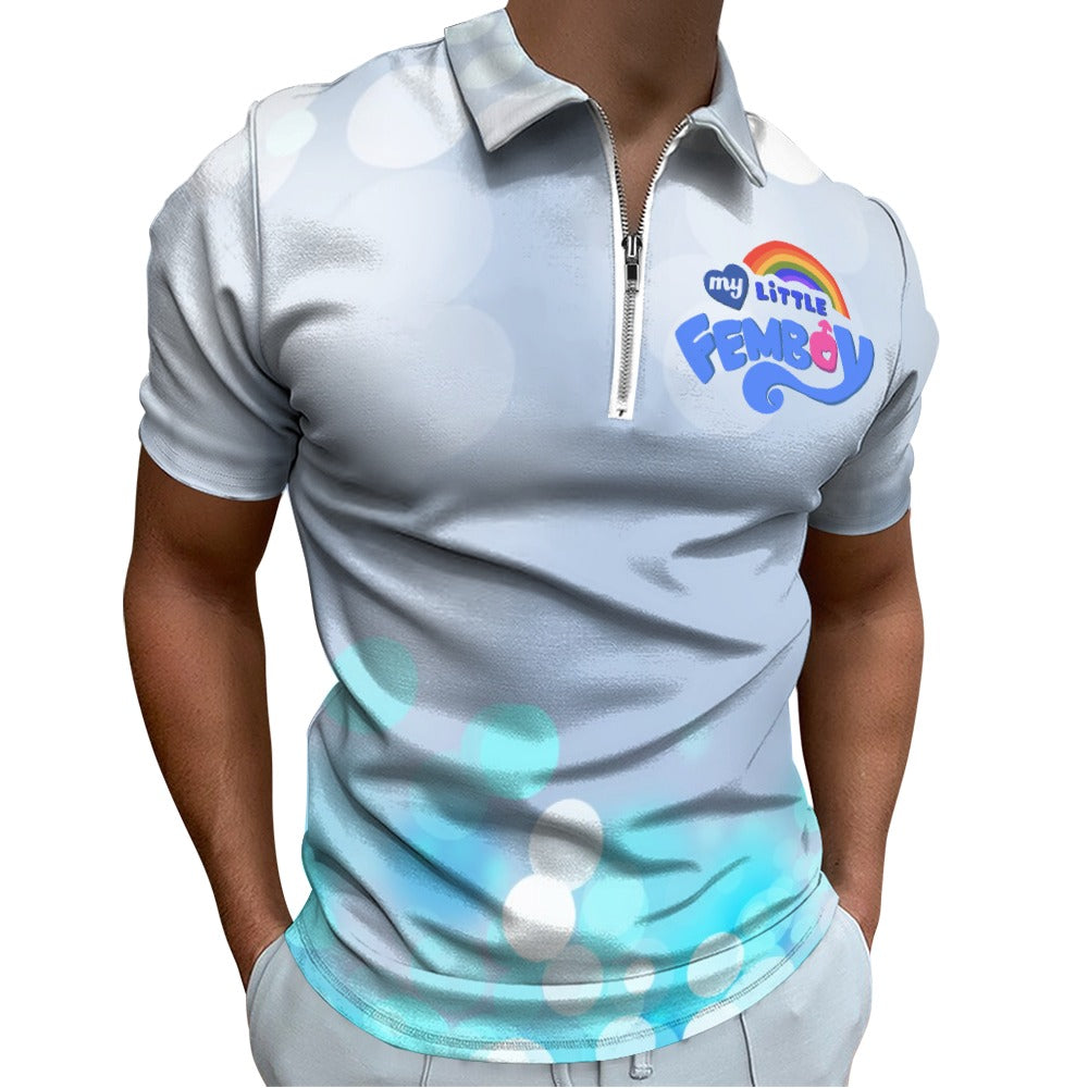 "MY LITTLE FEMBOY" Short-Sleeve Polo — Classic Edition
