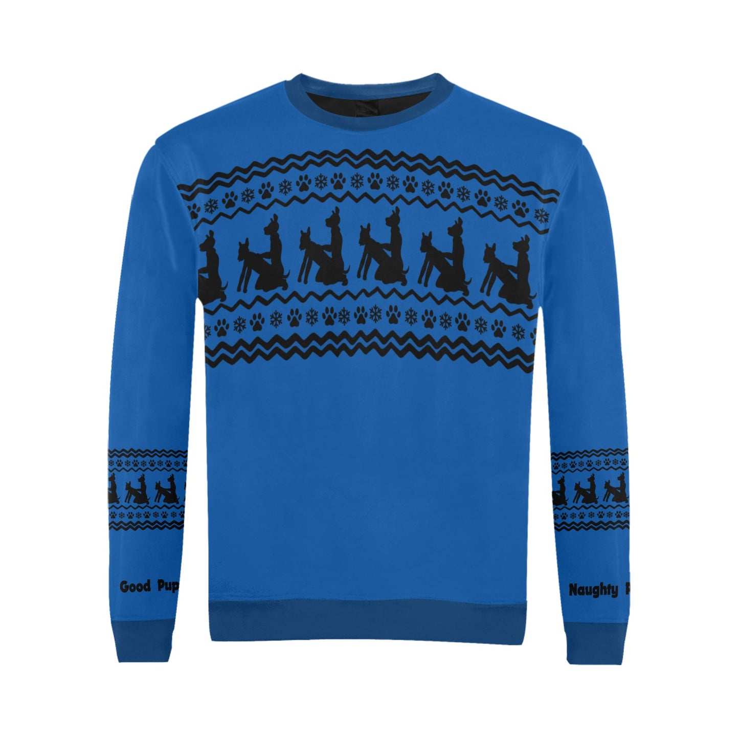 Kinky Xmas Sweater — "Good Pup / Naughty Pup" Edition