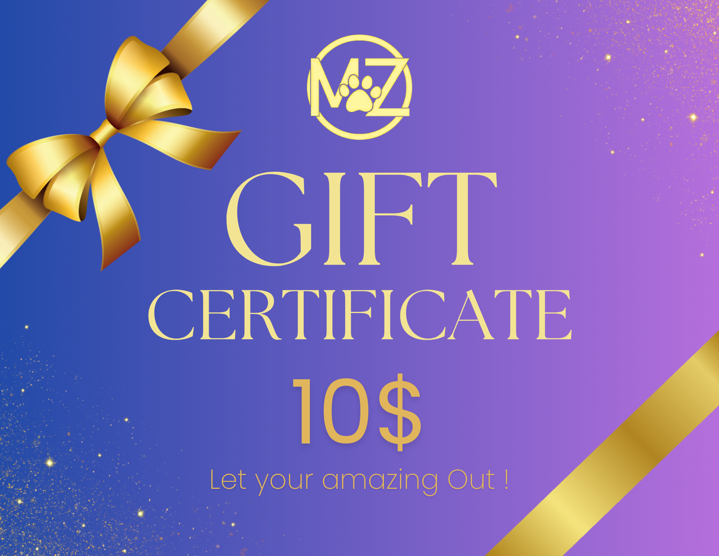 Gift Certificate 10$