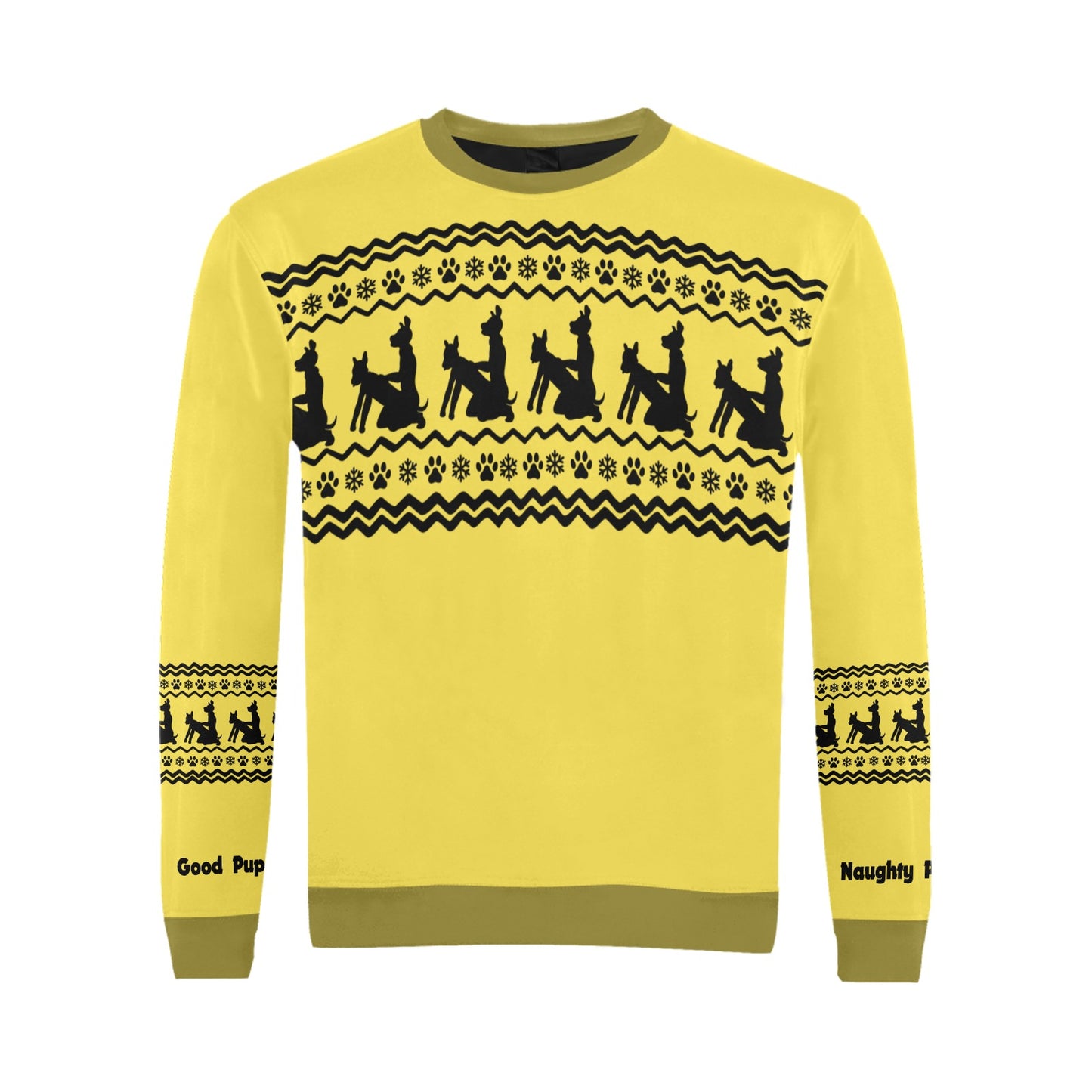 Kinky Xmas Sweater — "Good Pup / Naughty Pup" Edition