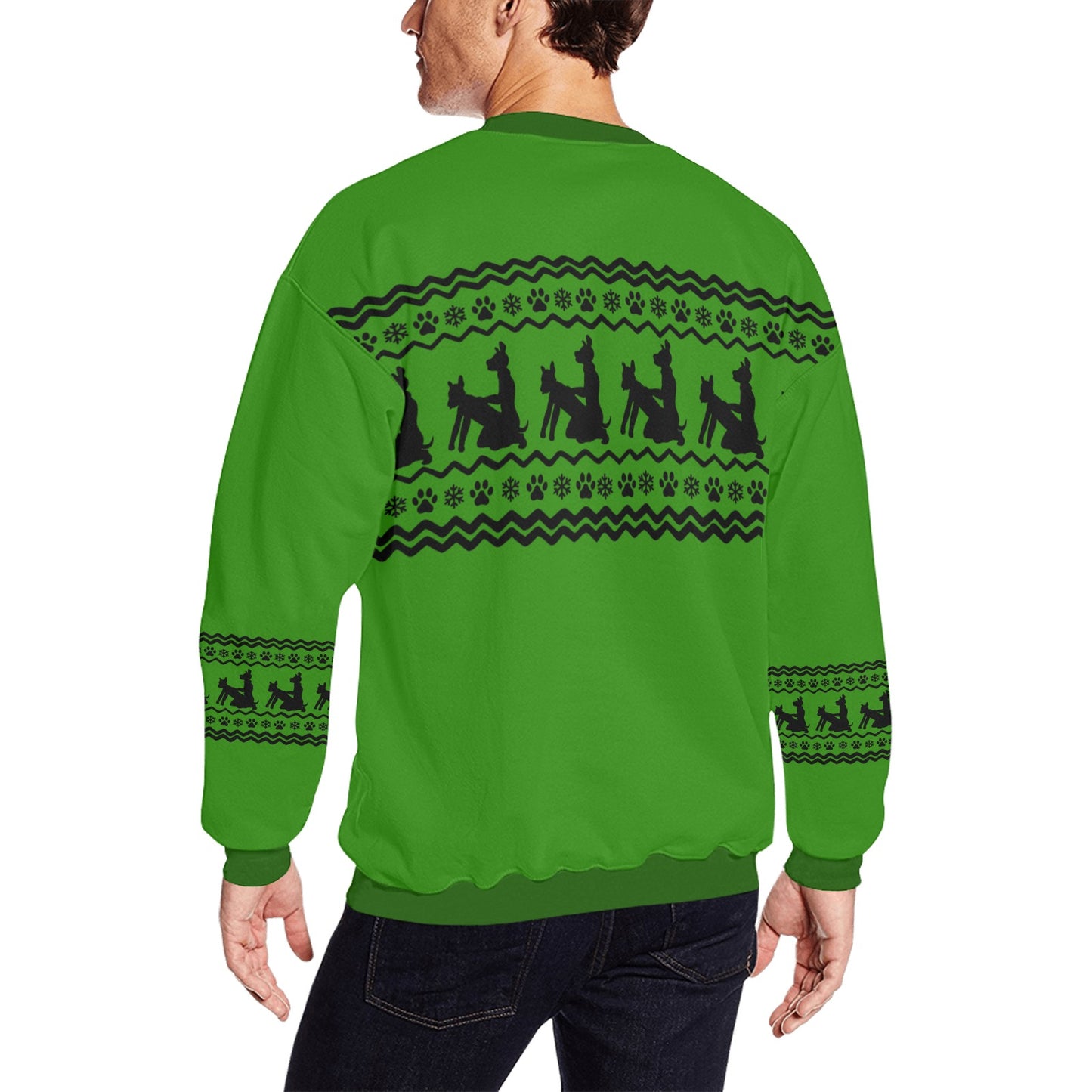 Kinky Xmas Sweater — "Good Pup / Naughty Pup" Edition