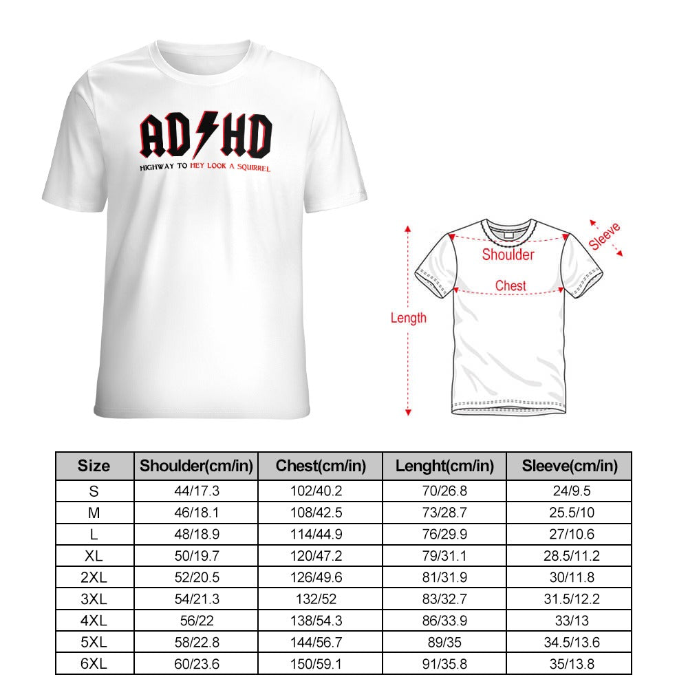 AD/HD T-Shirt - WOMEN – Highway to “Hey Look, a Squirrel!
