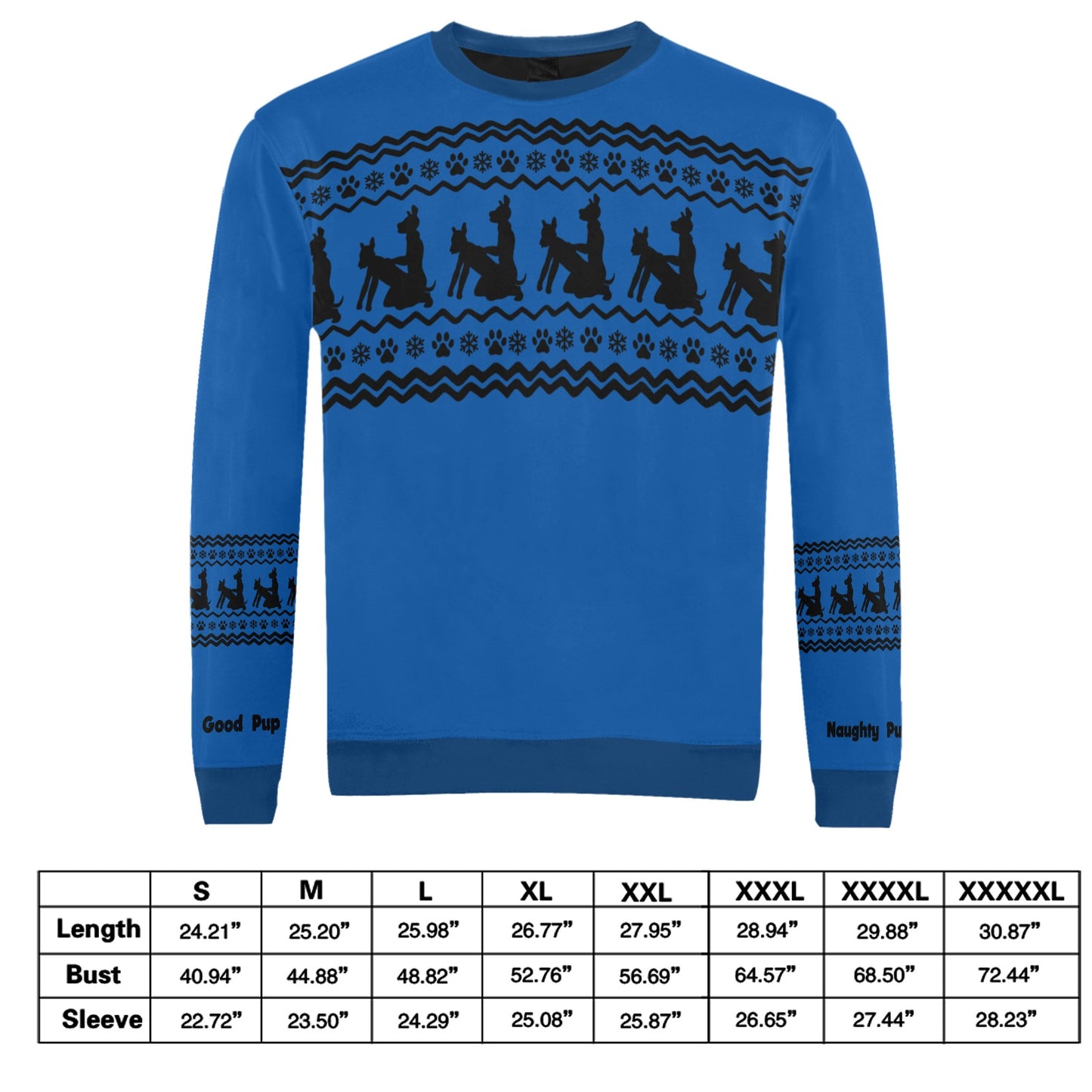Kinky Xmas Sweater — "Good Pup / Naughty Pup" Edition