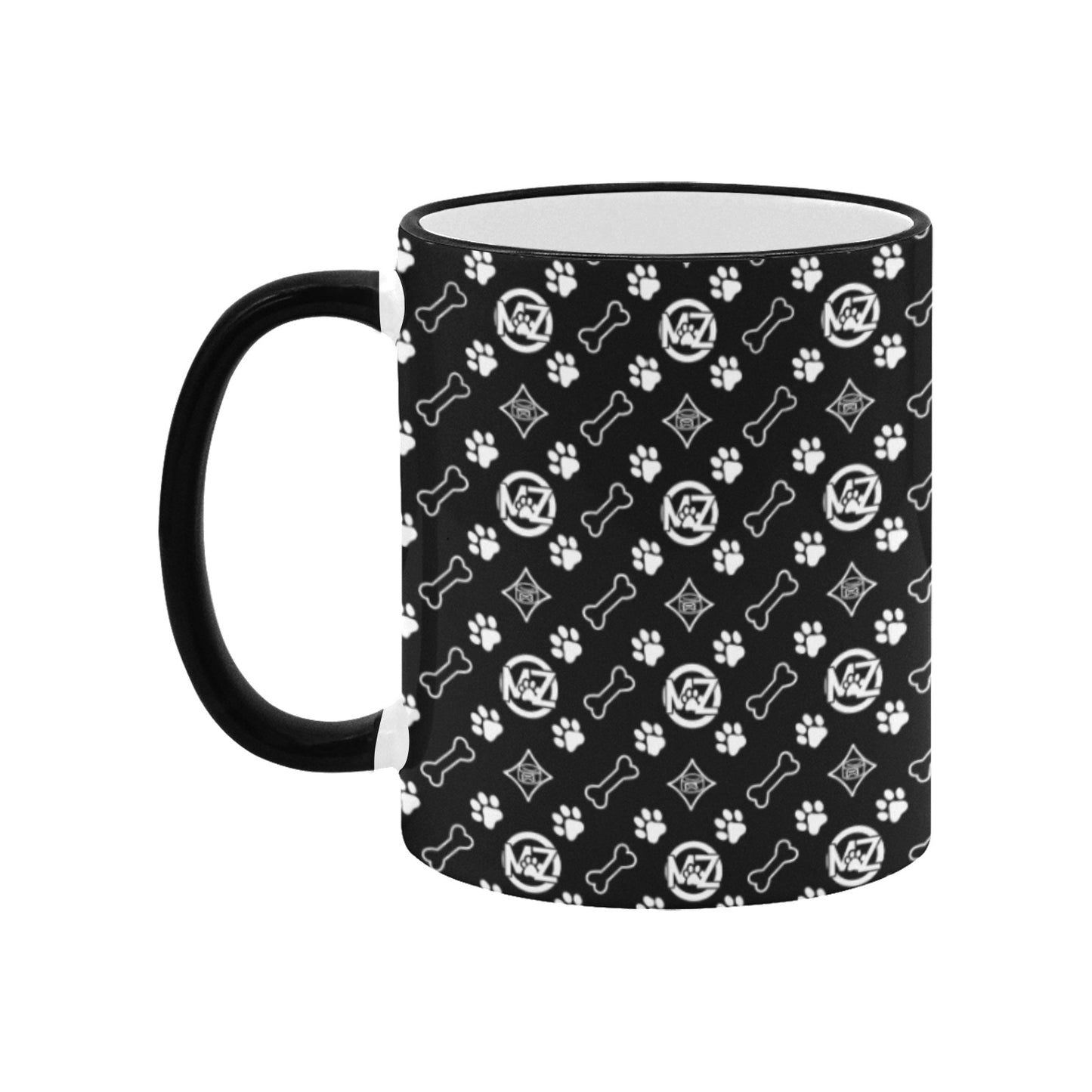"SIP ME, GOOD BOY" Ceramic Mug — MaZ Monogram Print 11oz