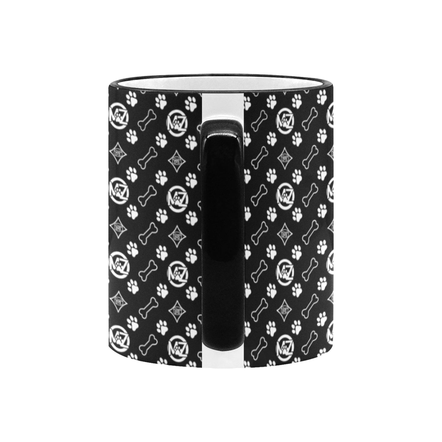 "SIP ME, GOOD BOY" Ceramic Mug — MaZ Monogram Print 11oz