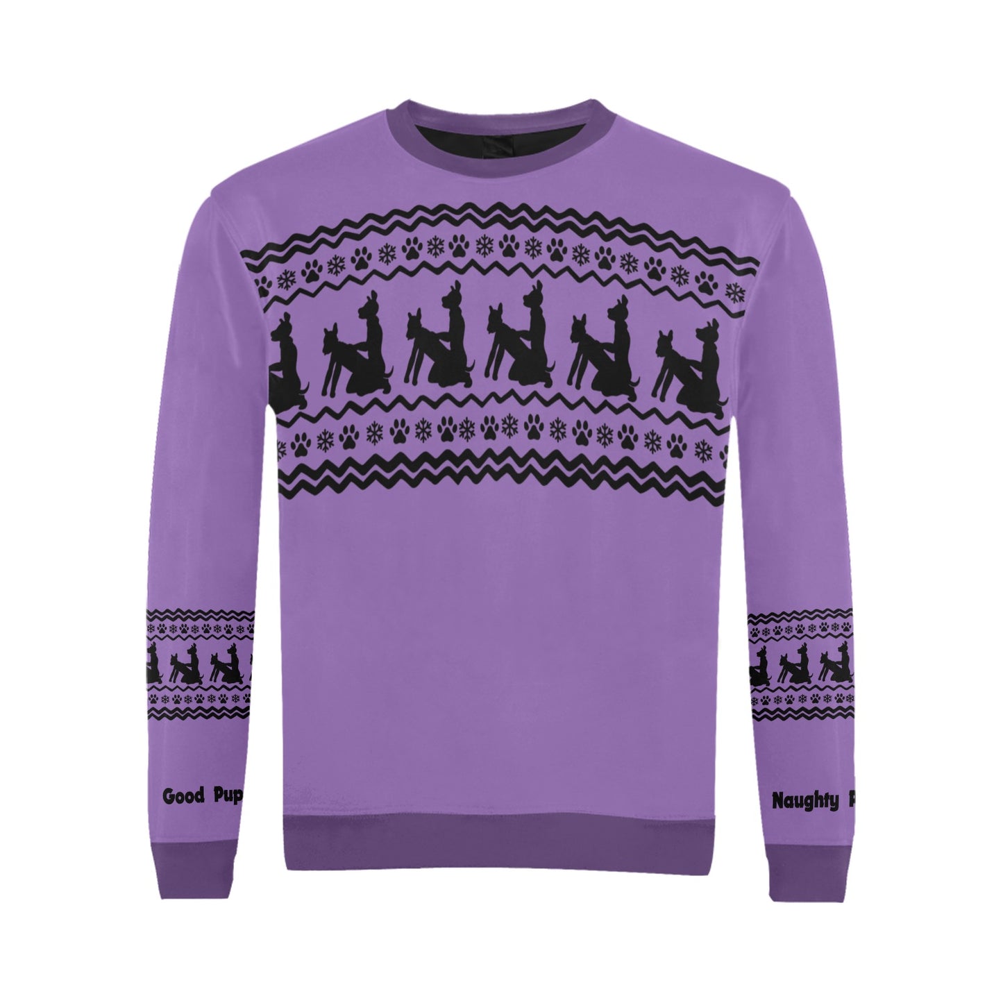 Kinky Xmas Sweater — "Good Pup / Naughty Pup" Edition