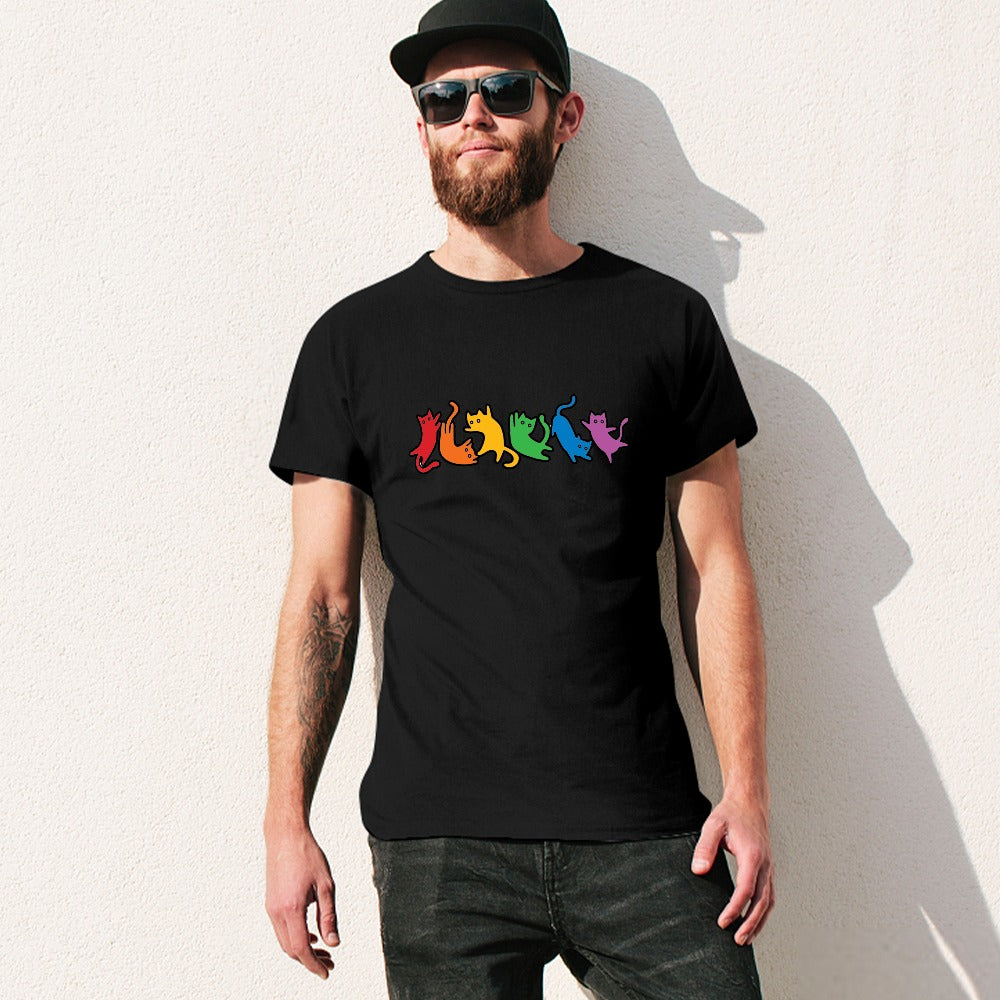 Rainbow Cats Tee – Purride Edition