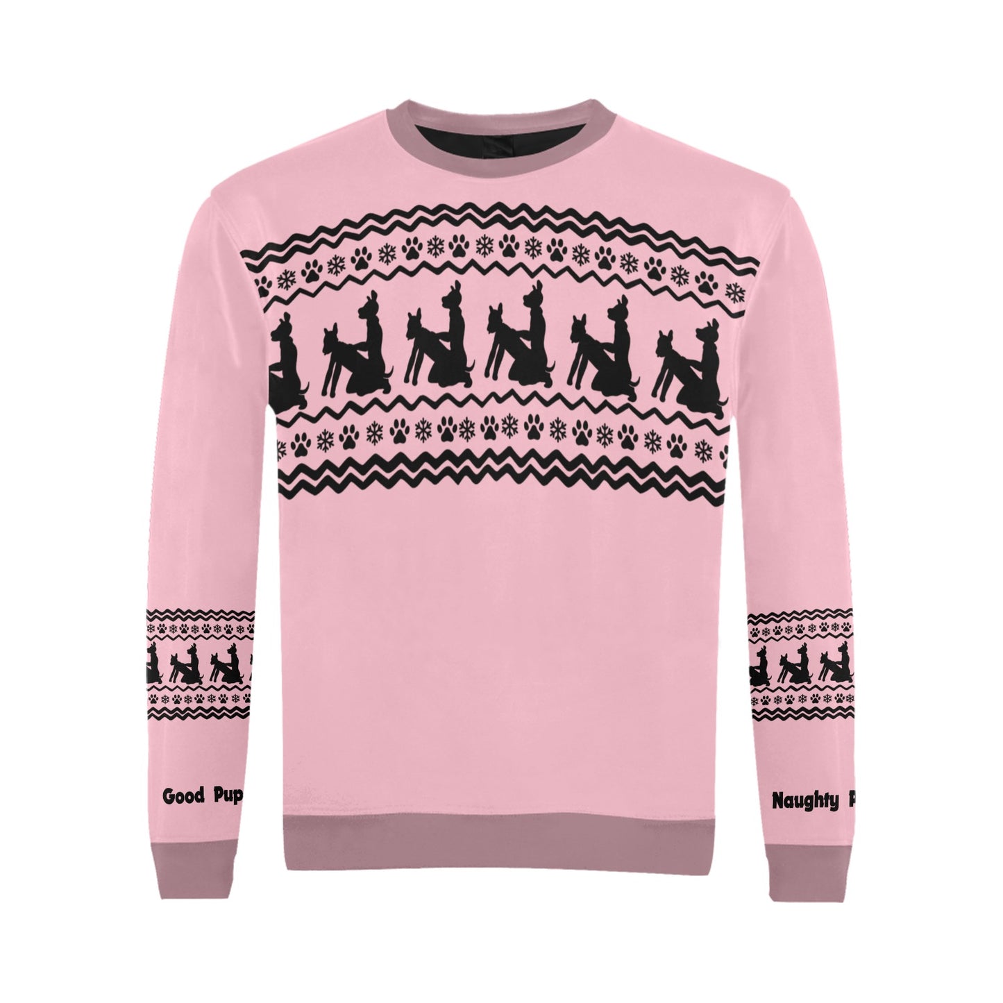 Kinky Xmas Sweater — "Good Pup / Naughty Pup" Edition