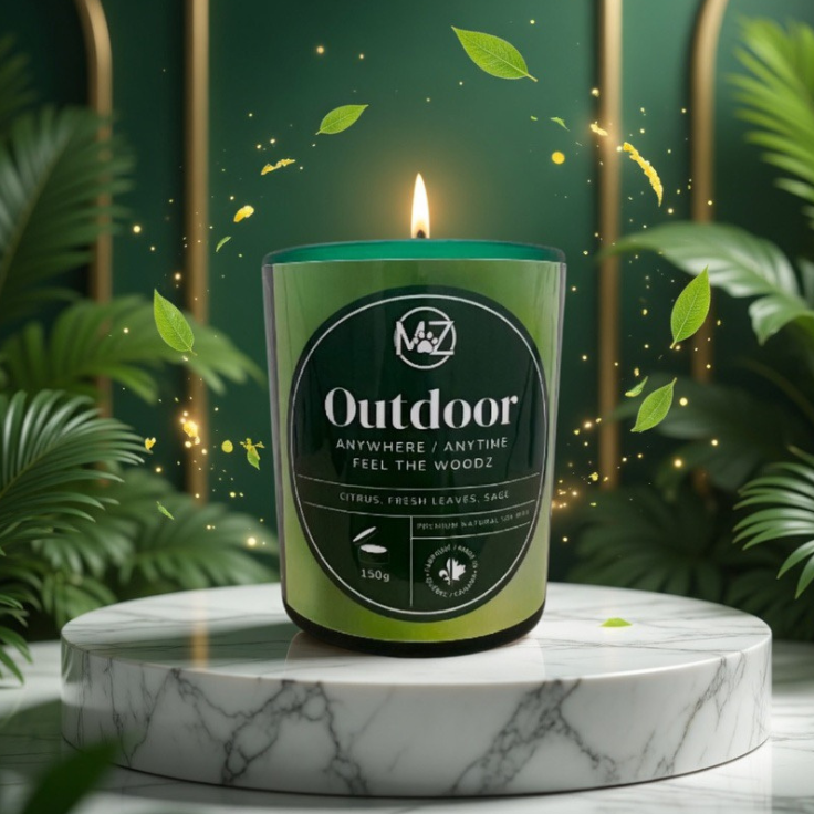 Bougie - 💚 EXTÉRIEUR