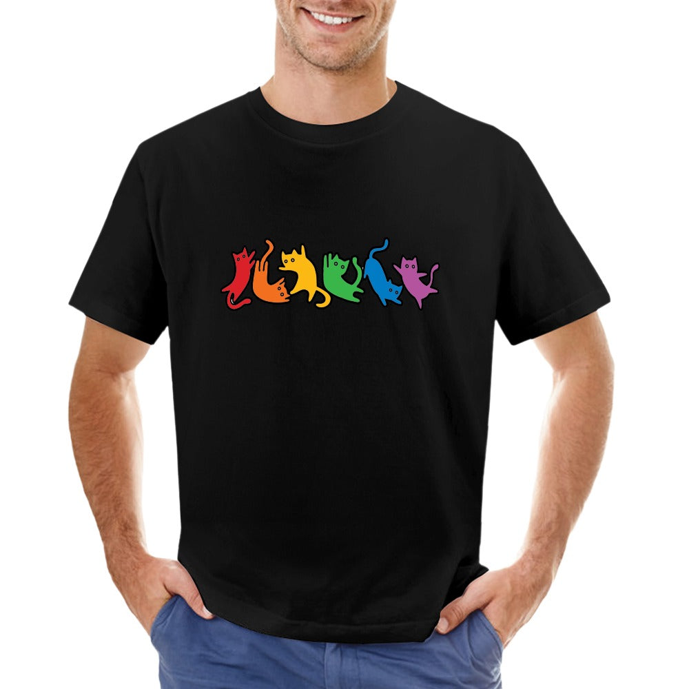 Rainbow Cats Tee – Purride Edition