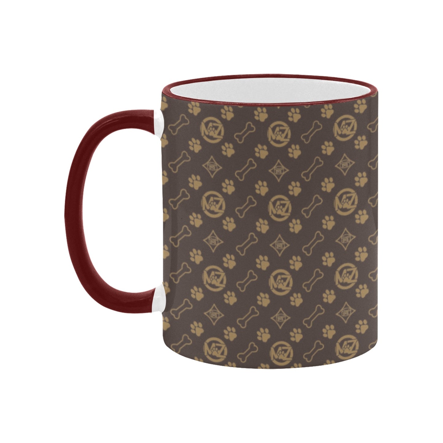 "SIP ME, GOOD BOY" Ceramic Mug — MaZ Monogram Print 11oz