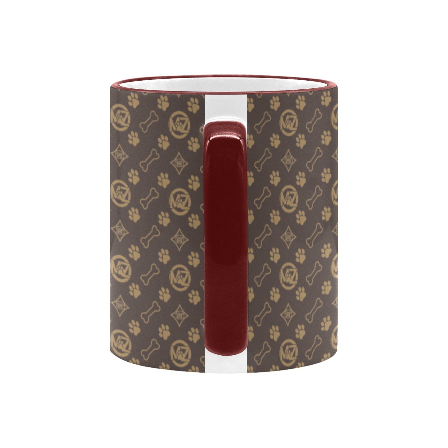 "SIP ME, GOOD BOY" Ceramic Mug — MaZ Monogram Print 11oz