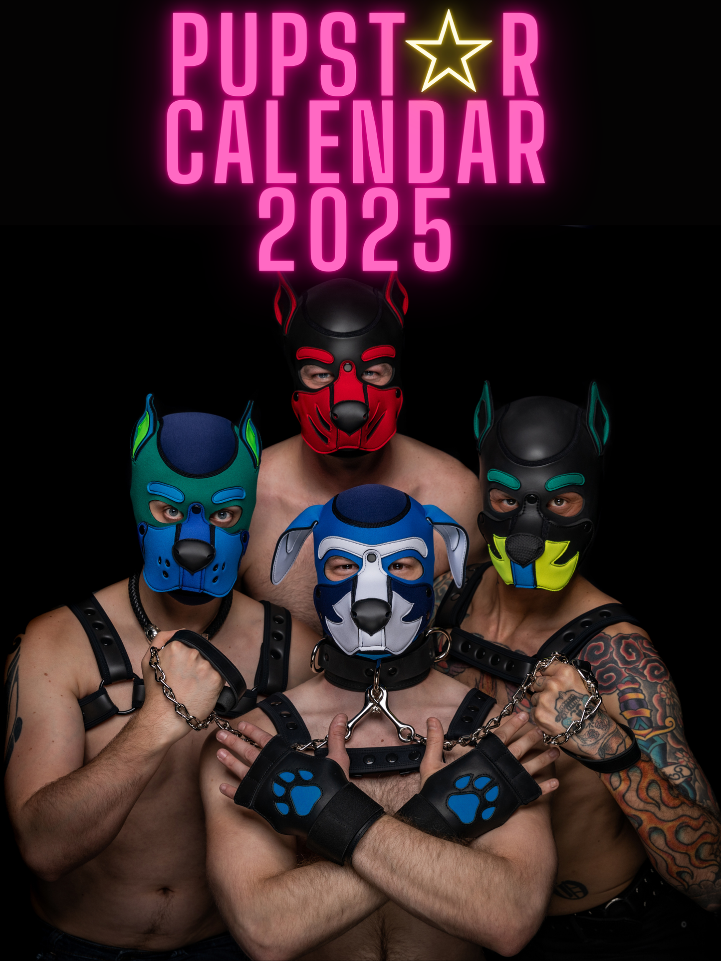 Pupstar Calendar 2025 (Still available at Croafunding)
