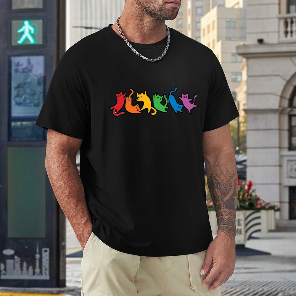 Rainbow Cats Tee – Purride Edition