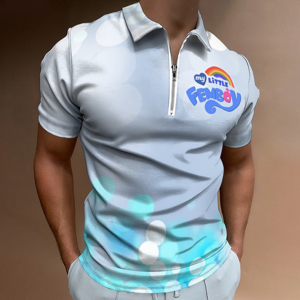 "MY LITTLE FEMBOY" Short-Sleeve Polo — Classic Edition