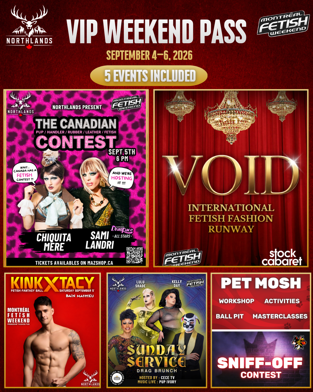 Northlands Fest – 3-Tages-VIP-Pass