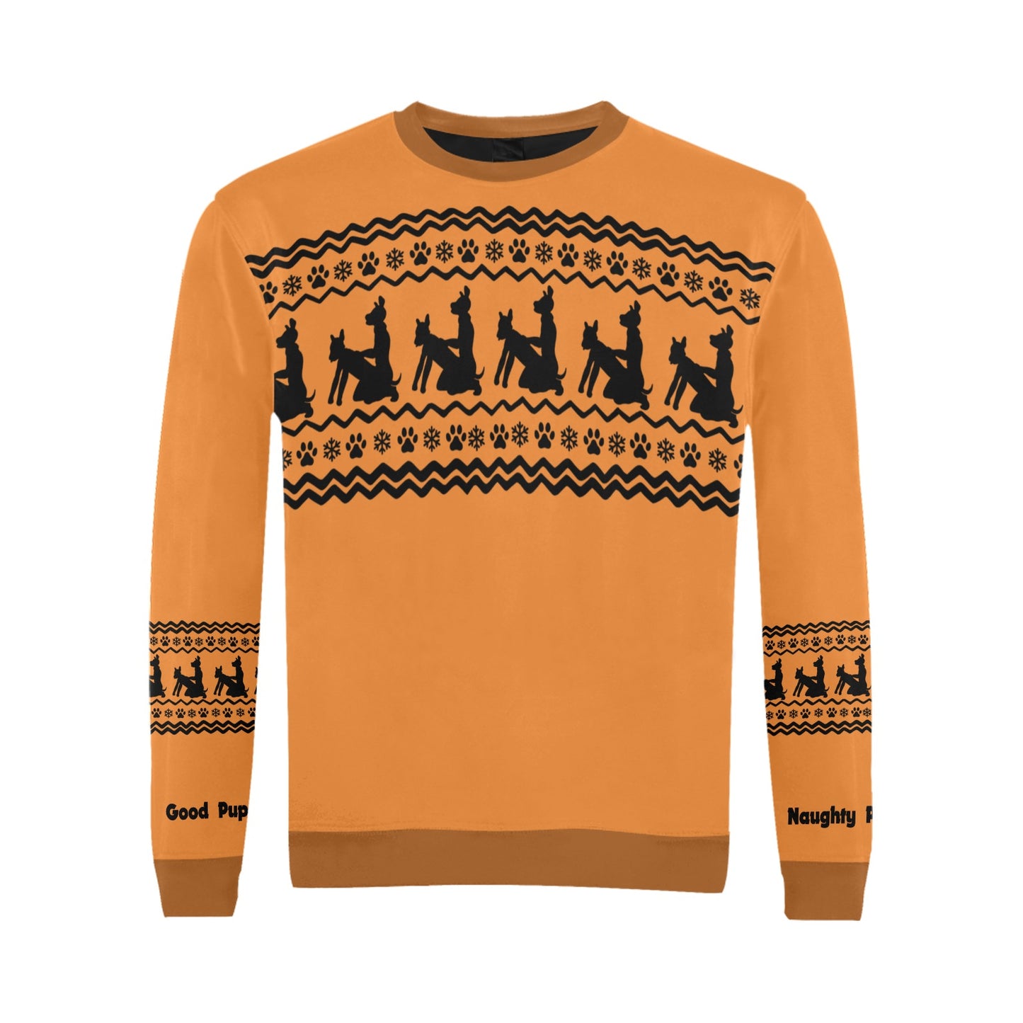 Kinky Xmas Sweater — "Good Pup / Naughty Pup" Edition