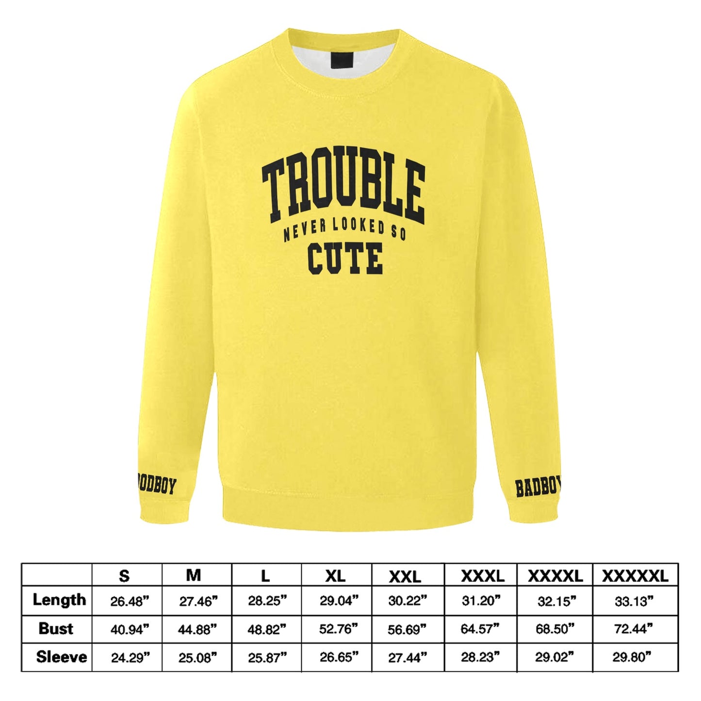 Trouble Sweatshirt - UNISEX – Never Felt So Cute Edition