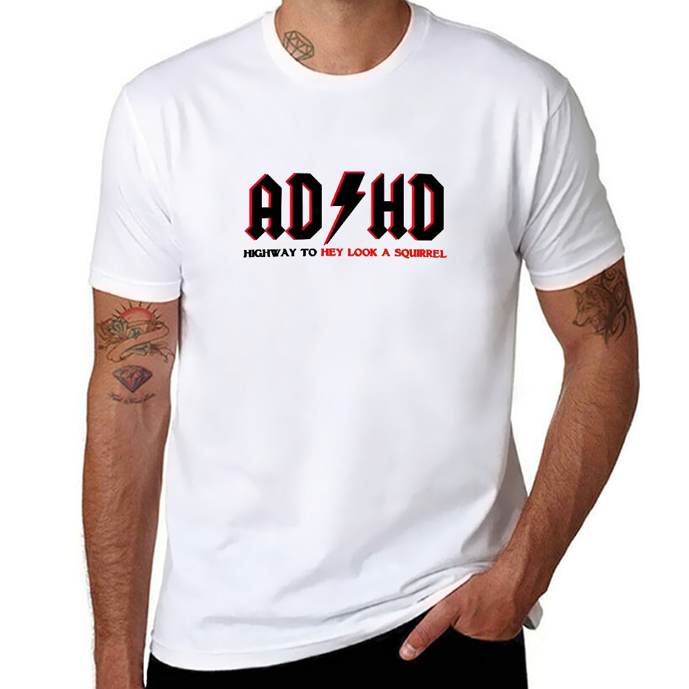 AD/HD T-Shirt - MEN – Highway to “Hey Look, a Squirrel!