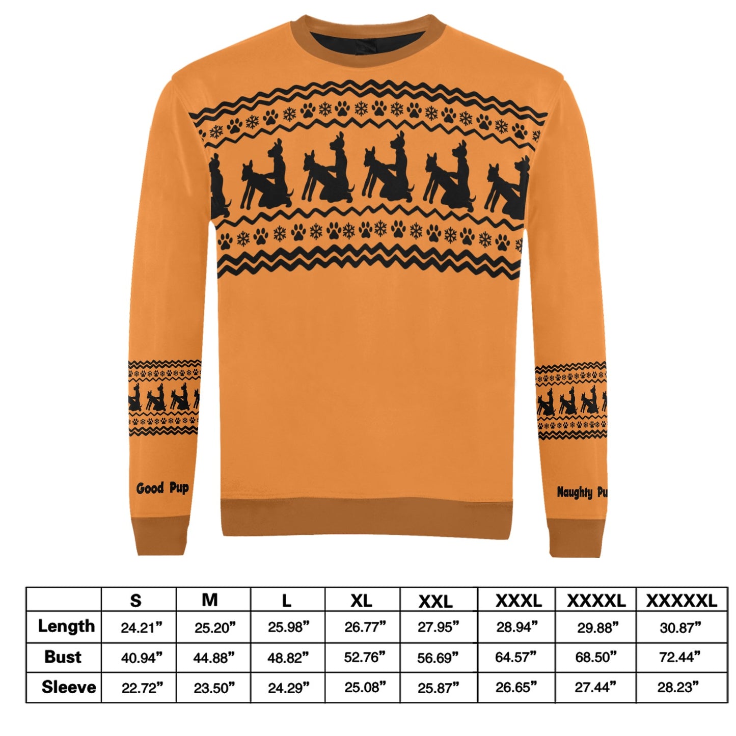 Kinky Xmas Sweater — "Good Pup / Naughty Pup" Edition