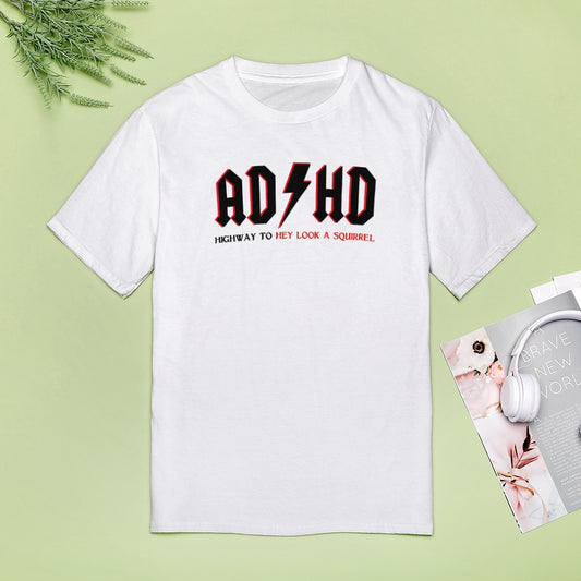 AD/HD T-Shirt - WOMEN – Highway to “Hey Look, a Squirrel!