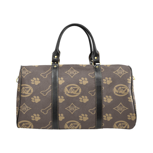 "PUP ON THE GO" Waterproof Travel Bag — Signature MaZ Monogram