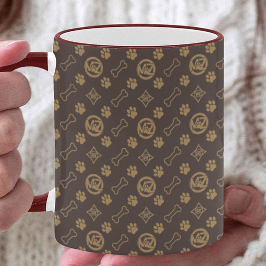 "SIP ME, GOOD BOY" Ceramic Mug — MaZ Monogram Print 11oz