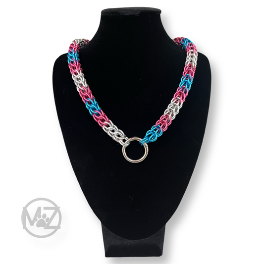 Chainmail - Pink / Blue / White