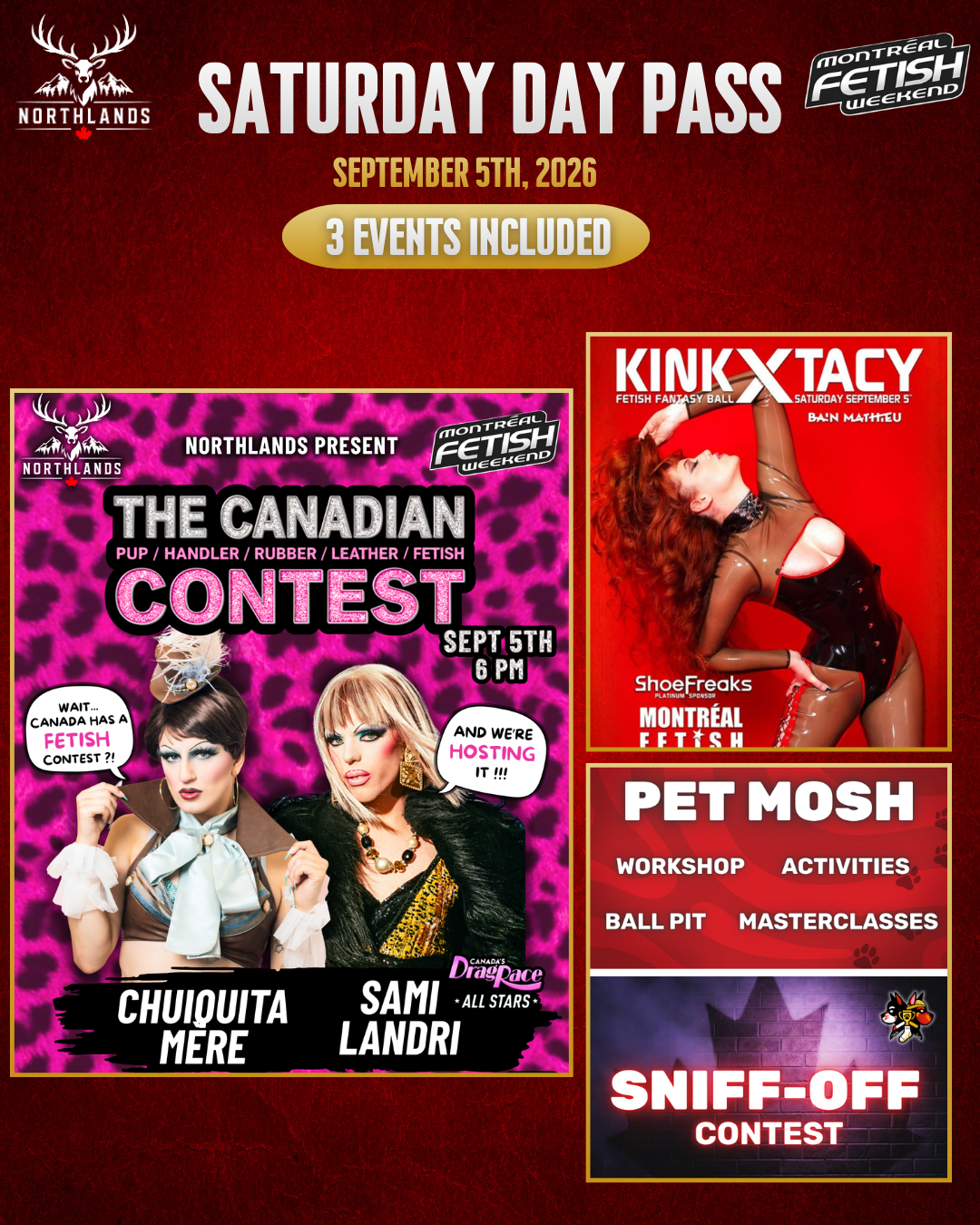 Northlands - Saturday Day Pass