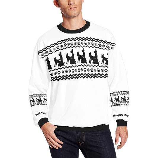 Kinky Xmas Sweater — "Good Pup / Naughty Pup" Edition