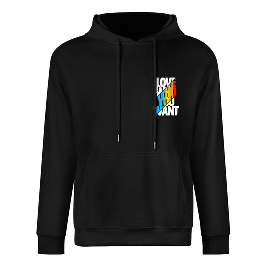 Love Who You Want Hoodie – Pride Power Edition